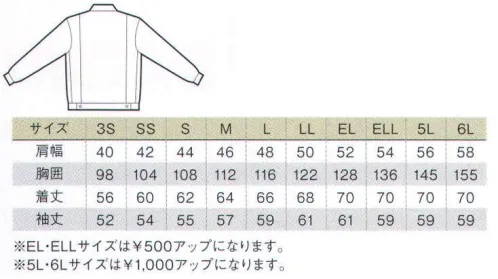 アルトコーポレーション AF-103 長袖ブルゾン オフィスシーンからワーキングまで様々なシーンでアクティブに対応。「動きやすさ」を追求しながら、スッキリとした「シルエット」も実現。【機能×素材】様々な動きに対応したパターン設計！●ノーフォーク仕様。背中のタックが、肩甲骨の大きな動きをサポート。●トリカット仕様。袖から裾に1枚の布を使用することで、脇部分の引きつりを防止。●オフセットアームホール。アームホールを前方に付けることで、作業時の腕への負担を軽減。●肘ダーツ。肘のダーツが腕の曲げ伸ばしによる引きつりを軽減。【意匠×設計】着用者の体型に対応するシルエット！●衣服自重分散カッティング。衣服が身体にのる面積配分を考慮し、軽い着心地を実現。●フットボディカット。背骨の反りに合わせた立体裁断と、腹部のゆったり裁断。様々な体型の着用者に対応。（実用新案登録中）（意匠登録申請中）●サイドタック仕様。脇部分のタックが開くことにより、様々な体型にピッタリフィット。 サイズ／スペック