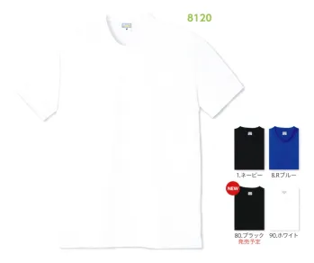 イベント・チーム・スタッフ 半袖Ｔシャツ 小倉屋 8120 DRY 帯電防止半袖Tシャツ 作業服JP