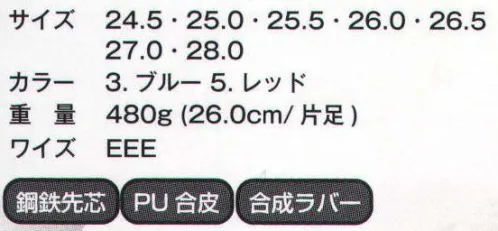 ケイゾック KZS-300 セーフティスニーカー（マジック） 脱ぎ履きしやすい1本マジック。人気のトリコロールカラー。アッパーにカーボン柄素材使用。インソールにはカジュアル調なチェック柄。 サイズ／スペック