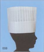 厨房・調理・売店用白衣キャップ・帽子H1800 