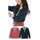 医療白衣com 介護衣 長袖ポロシャツ リミット JP-840 ポロシャツ