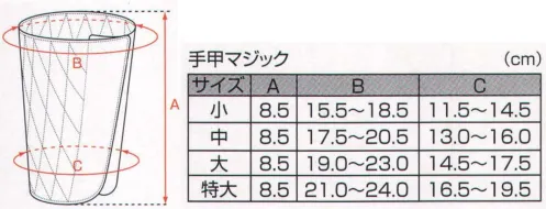 丸五 10931 手甲マジック 土木・建築・農・林業に。手首の保護用具。※「黒/波柄」は、販売を終了致しました。※この商品は、ご注文後のキャンセル・返品・交換ができませんので、ご注意下さいませ。※なお、この商品のお支払方法は、先振込（代金引換以外）にて承り、ご入金確認後の手配となります。 サイズ／スペック