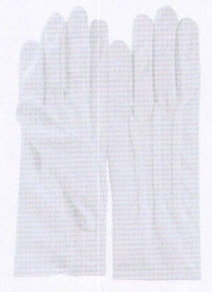 持田 F8N 白ナイロン手袋（ホック付） 