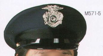 セキュリティウェア キャップ・帽子 持田 M571-5 制帽（受注生産） 作業服JP