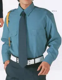 持田 M74-1A 肩章・モール止め付長袖カッターシャツ