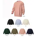 作業服JP イベント・チーム・スタッフ 長袖シャツ American Style IND5000C 13.5oz ヘビーウェイトスウェットシャツ
