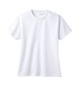 住商モンブラン 2-511 Tシャツ（男女兼用・半袖） 異物混入防止効果を高めるインナー。 袖口ネット（半袖対応）。袖の内側にネットがついており、内側からのチリ、体毛などの落下を防ぎます。 吸汗速乾性に優れた素材。