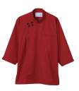 住商モンブラン 2-625 調理シャツ（男女兼用・7分袖） 一目でチャイニーズを印象づける、本格的なスタイル。