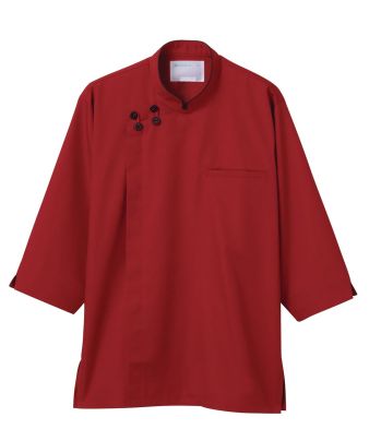 アジアン 七分袖白衣 住商モンブラン 2-625 調理シャツ（男女兼用・7分袖） サービスユニフォームCOM