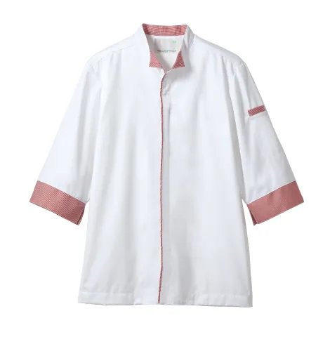 食品白衣jp 調理コート 7分袖 袖口ネット 住商モンブラン 2 6 食品白衣の専門店