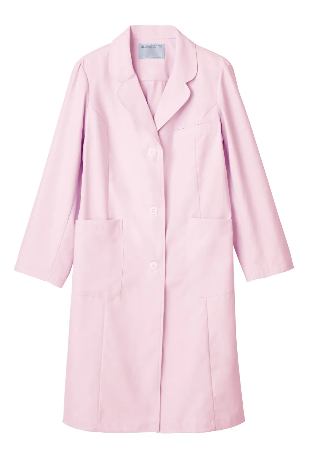 女子診察衣シングル（長袖） 住商モンブラン 71-125 白衣・診察衣