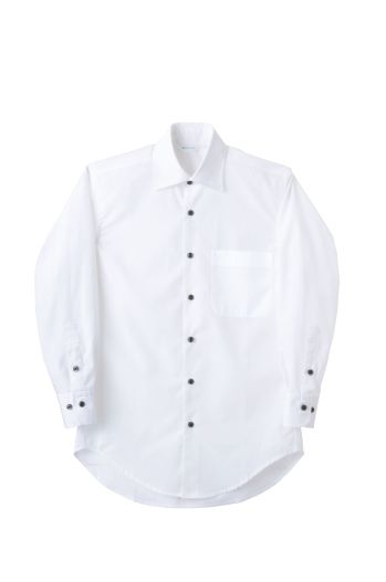住商モンブラン BS2541-2 シャツ（男女兼用・長袖） 上質なアイテムだから、なにげなく着こなしてもセンス良く決まる。