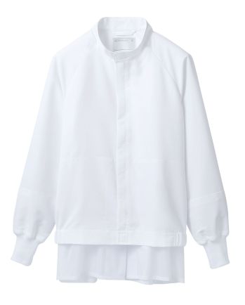 食品工場用 長袖白衣 住商モンブラン DA8701-2 ジャンパー（男女兼用・長袖） 食品白衣jp