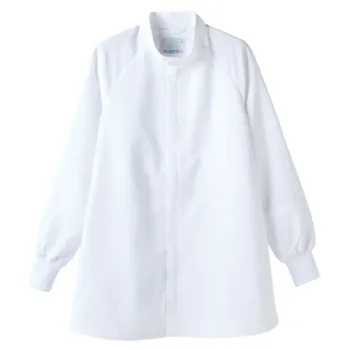 食品工場用 長袖ジャケット（ブルゾン・ジャンパー） 住商モンブラン DF8791-2 マタニティブルゾン（半袖） 食品白衣jp