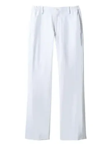 ナースウェア パンツ（米式パンツ）スラックス 住商モンブラン MB651-0101 パンツ（ノータック・両脇ゴム） 医療白衣com
