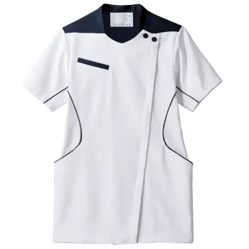 ナースウェア 半袖ジャケット（ブルゾン・ジャンパー） 住商モンブラン MJ058-0109 ジャケット（半袖） 医療白衣com