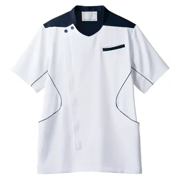 ナースウェア 半袖ジャケット（ブルゾン・ジャンパー） 住商モンブラン MJ558-0109 ジャケット（半袖） 医療白衣com