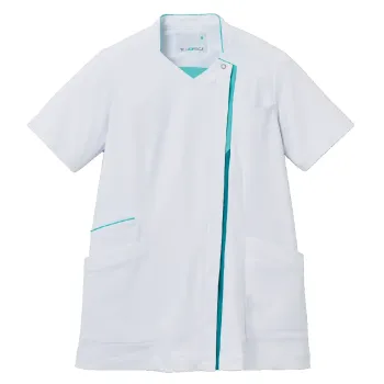 ナースウェア 半袖ジャケット（ブルゾン・ジャンパー） 住商モンブラン MS007-0133 スクラブ（半袖） 医療白衣com