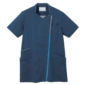 ナースウェア 半袖ジャケット（ブルゾン・ジャンパー） 住商モンブラン MS007-2291 スクラブ（半袖） 医療白衣com