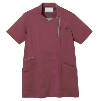 ナースウェア 半袖ジャケット（ブルゾン・ジャンパー） 住商モンブラン MS007-7291 スクラブ（半袖） 医療白衣com
