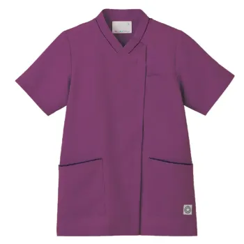 ナースウェア 半袖ジャケット（ブルゾン・ジャンパー） 住商モンブラン MS010-5383 スクラブ（半袖） 医療白衣com