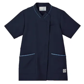 ナースウェア 半袖ジャケット（ブルゾン・ジャンパー） 住商モンブラン MS010-8321 スクラブ（半袖） 医療白衣com