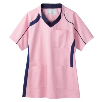 ナースウェア 半袖ジャケット（ブルゾン・ジャンパー） 住商モンブラン MS301-0209 スクラブ（半袖） 医療白衣com