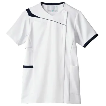 ナースウェア 半袖ジャケット（ブルゾン・ジャンパー） 住商モンブラン MS354-0109 スクラブ（半袖） 医療白衣com