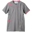 医療白衣com ナースウェア 半袖ジャケット（ブルゾン・ジャンパー） 住商モンブラン MS354-4042 スクラブ（半袖）