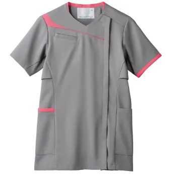 ナースウェア 半袖ジャケット（ブルゾン・ジャンパー） 住商モンブラン MS354-4042 スクラブ（半袖） 医療白衣com