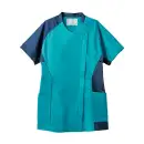 医療白衣com ナースウェア 半袖ジャケット（ブルゾン・ジャンパー） 住商モンブラン MS355-43 スクラブ（半袖）