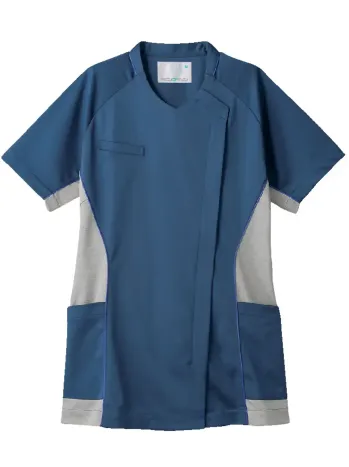 ナースウェア 半袖ジャケット（ブルゾン・ジャンパー） 住商モンブラン MS356-30 スクラブ（半袖） 医療白衣com