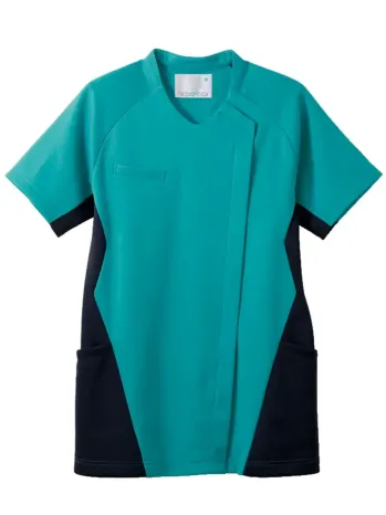 ナースウェア 半袖ジャケット（ブルゾン・ジャンパー） 住商モンブラン MS359-49 スクラブ（半袖） 医療白衣com