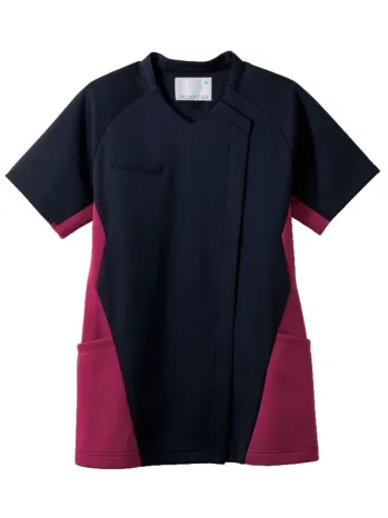 ナースウェア 半袖ジャケット（ブルゾン・ジャンパー） 住商モンブラン MS359-98 スクラブ（半袖） 医療白衣com