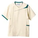 医療白衣com ナースウェア 半袖ジャケット（ブルゾン・ジャンパー） 住商モンブラン MS854-0549 スクラブ（半袖）