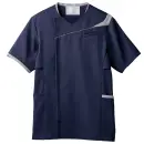 医療白衣com ナースウェア 半袖ジャケット（ブルゾン・ジャンパー） 住商モンブラン MS854-0940 スクラブ（半袖）