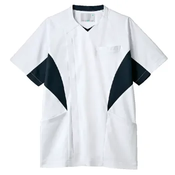 住商モンブラン MS857-19 スクラブ（半袖）