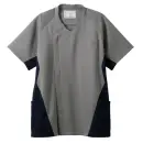 医療白衣com ナースウェア 半袖ジャケット（ブルゾン・ジャンパー） 住商モンブラン MS859-09 スクラブ（半袖）
