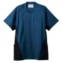 医療白衣com ナースウェア 半袖ジャケット（ブルゾン・ジャンパー） 住商モンブラン MS859-39 スクラブ（半袖）