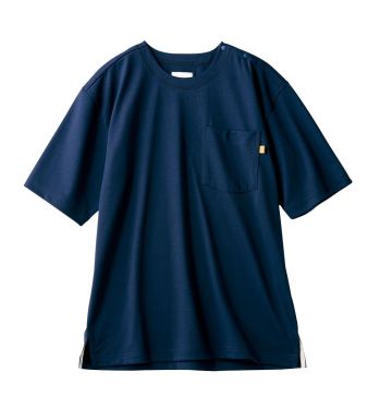 カジュアル 半袖Ｔシャツ 住商モンブラン OV2512-9 ワイドTシャツ（男女兼用・半袖） サービスユニフォームCOM