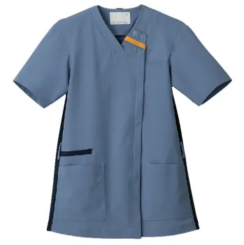 ナースウェア 半袖ジャケット（ブルゾン・ジャンパー） 住商モンブラン RS001-2283 スクラブ（半袖） 医療白衣com