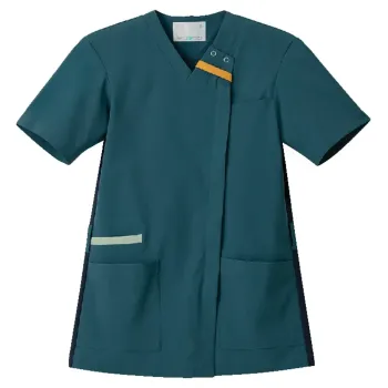 ナースウェア 半袖ジャケット（ブルゾン・ジャンパー） 住商モンブラン RS001-3383 スクラブ（半袖） 医療白衣com