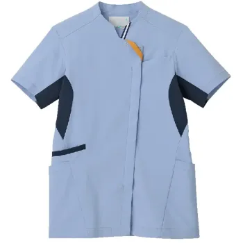 ナースウェア 半袖ジャケット（ブルゾン・ジャンパー） 住商モンブラン RS004-2183 スクラブ（半袖） 医療白衣com