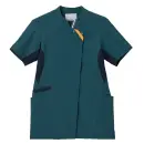 医療白衣com ナースウェア 半袖ジャケット（ブルゾン・ジャンパー） 住商モンブラン RS004-3383 スクラブ（半袖）