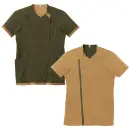 医療白衣com ナースウェア 半袖ジャケット（ブルゾン・ジャンパー） 住商モンブラン RS005-3442 スクラブ（半袖）