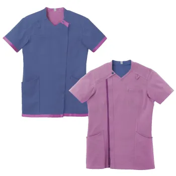 ナースウェア 半袖ジャケット（ブルゾン・ジャンパー） 住商モンブラン RS005-5152 スクラブ（半袖） 医療白衣com