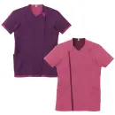 医療白衣com ナースウェア 半袖ジャケット（ブルゾン・ジャンパー） 住商モンブラン RS005-7213 スクラブ（半袖）