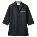 食品白衣jp 厨房・調理・売店用白衣 七分袖コックコート 住商モンブラン ST002-93 調理コート（七分袖）