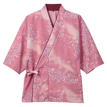 ジャパニーズ 七分袖シャツ 住商モンブラン ST004-12 茶衣着上衣（七分袖） サービスユニフォームCOM