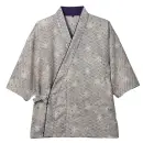 サービスユニフォームcom ジャパニーズ 七分袖シャツ 住商モンブラン ST004-92 茶衣着上衣（七分袖）